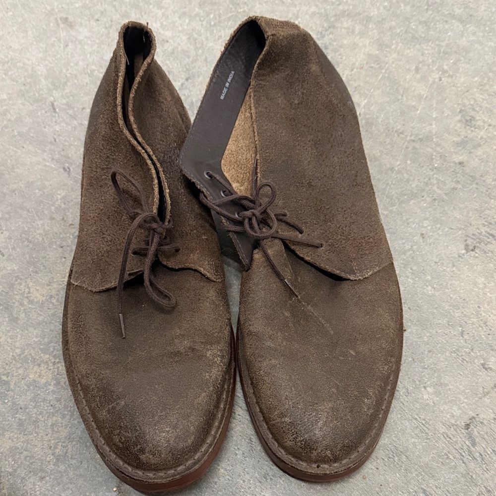 Cole Haan Dark Brown Chukka Boots